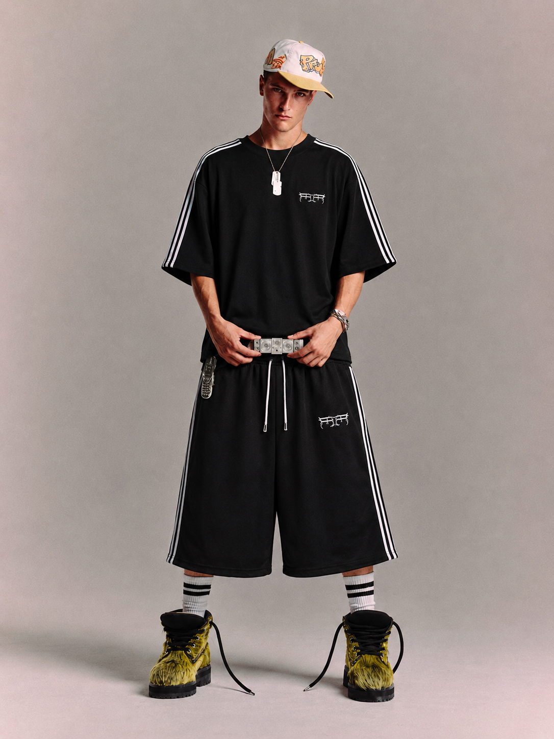 BLACK TRACKSUIT JOGGER