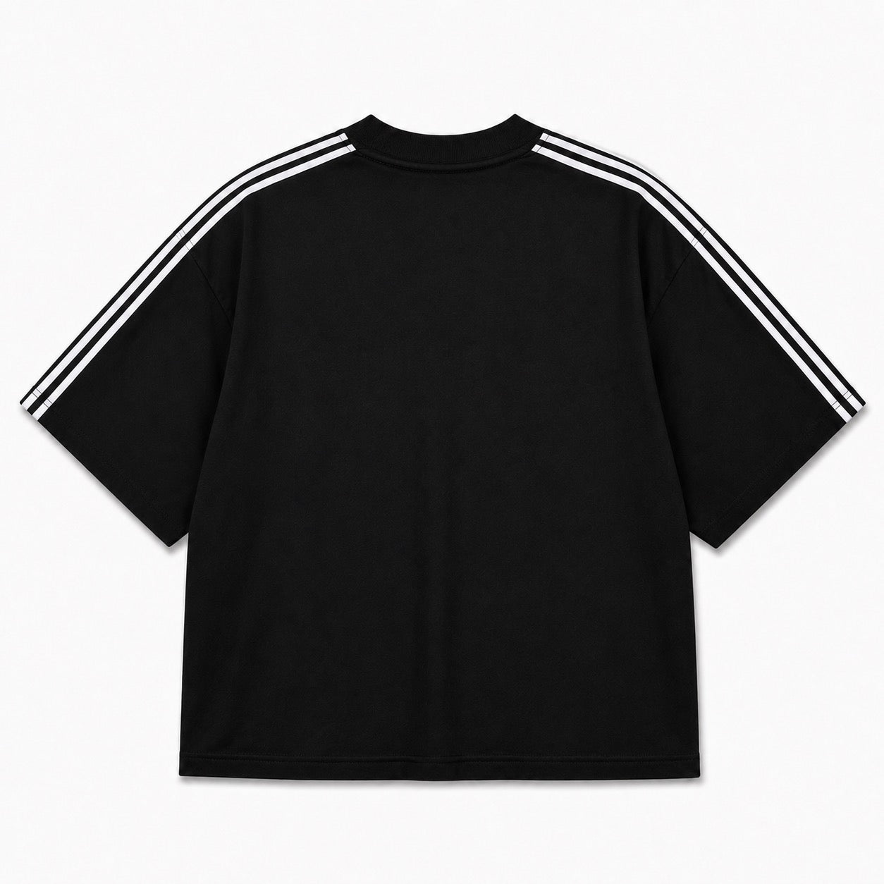 BLACK TRACKSUIT TEE