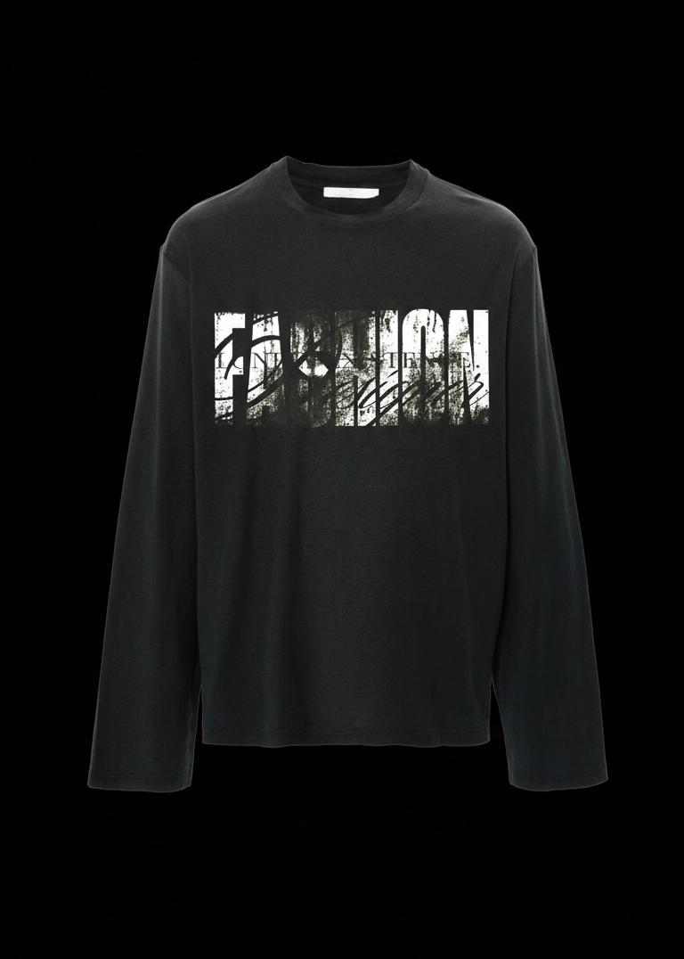 Black Fashion Longsleeve